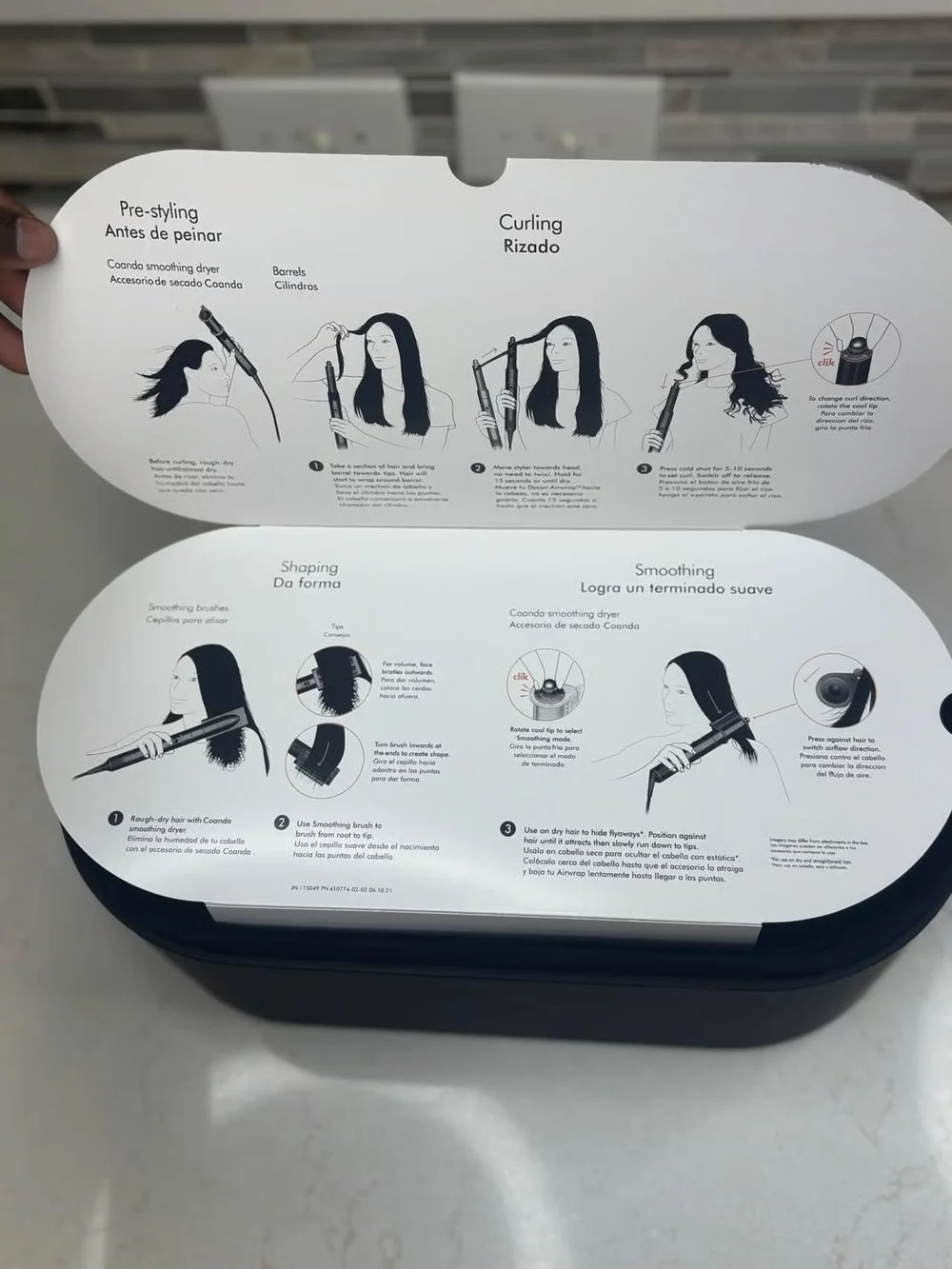 Limited Edition Dyson Airwrap Multi-Styler Complete Long in Pink/Rose Gold